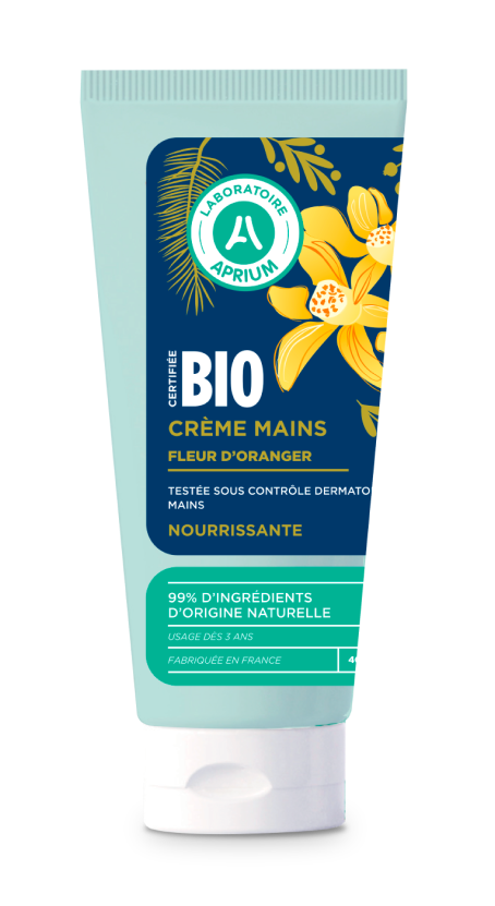 crème main fleur d'oranger aprium