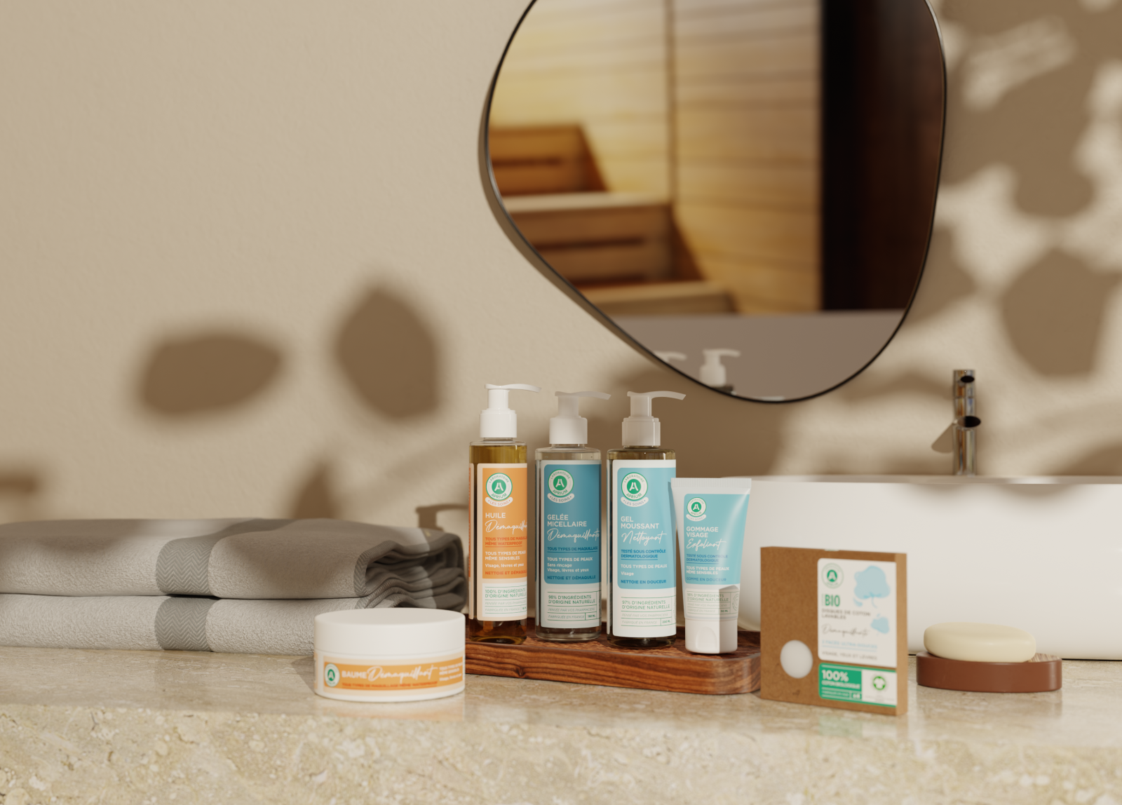 Gamme démaquillage laboratoire aprium