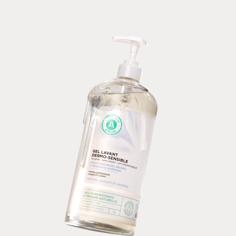Gel Lavant Dermo Sensible texture