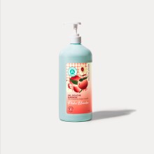 gel douche enfant pêche blanche aprium
