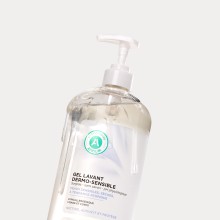 Gel Lavant Dermo Sensible texture flacon
