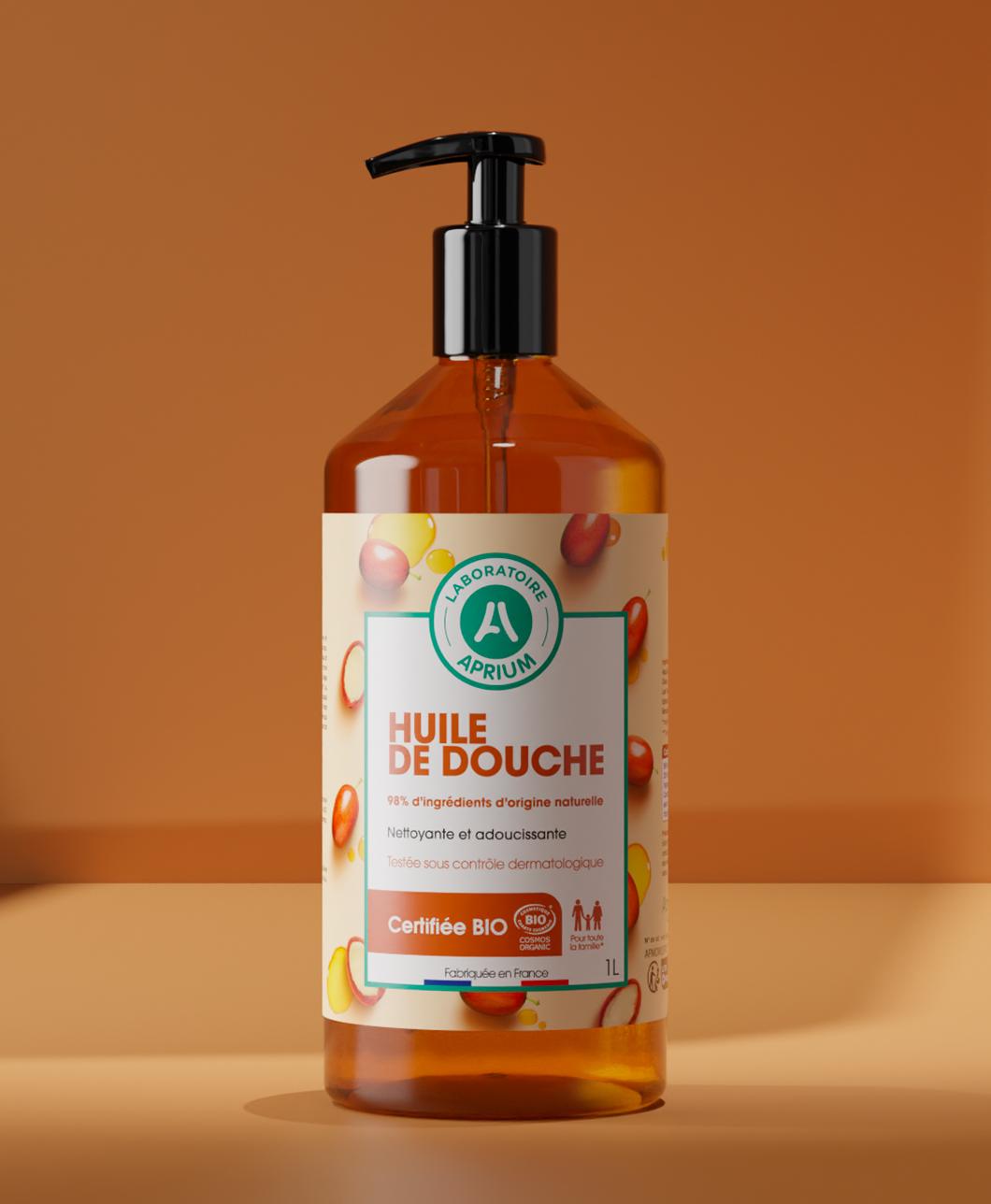 Huile de douche bio 1l Aprium
