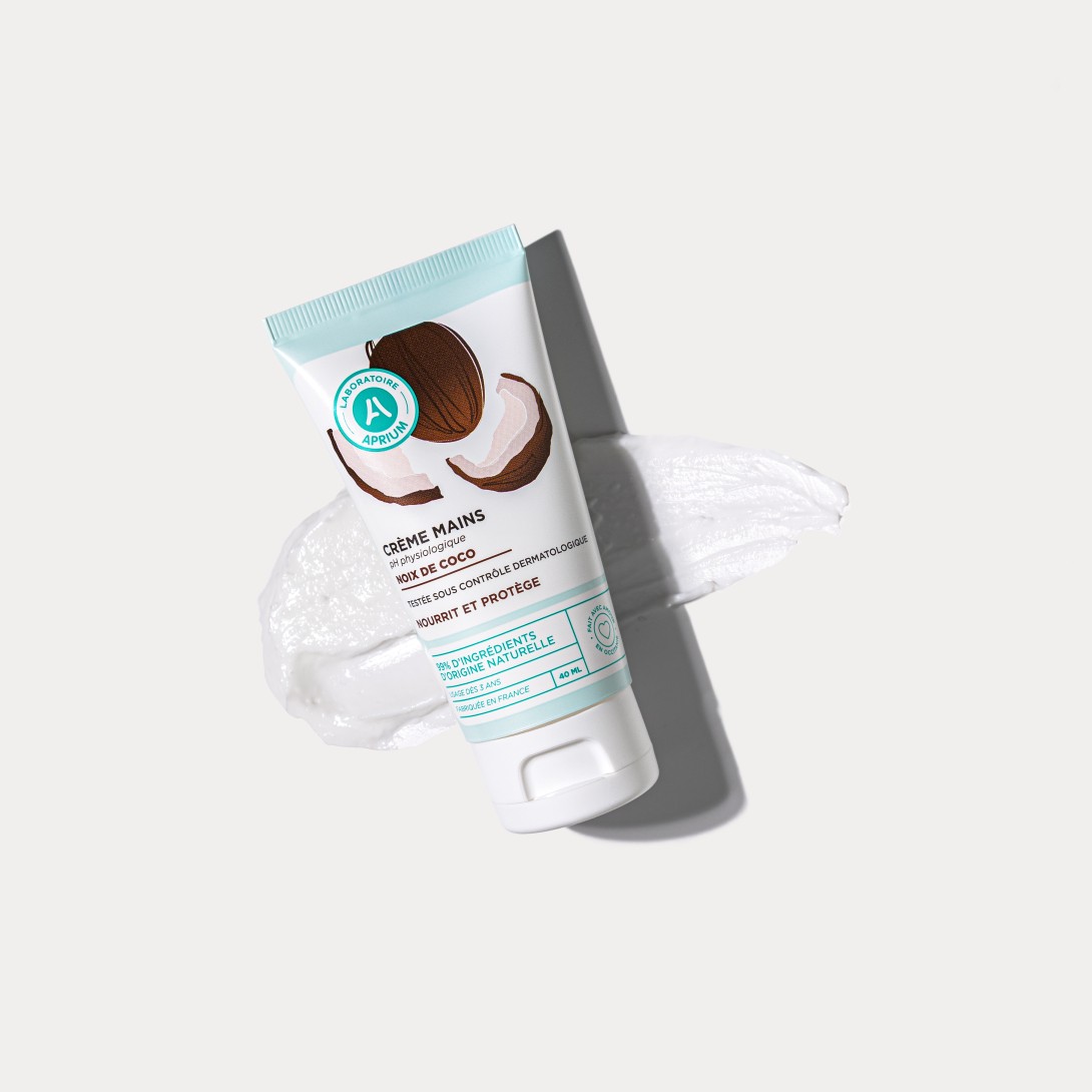 Creme Mains Noix Coco texture
