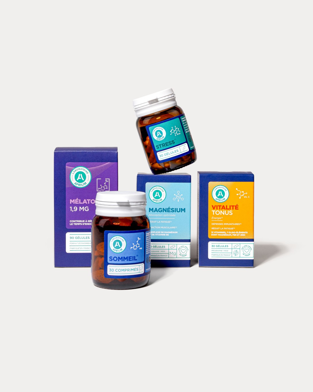 gammes aprium flacons